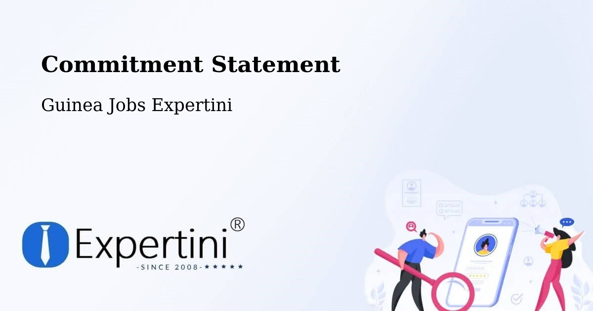Corporate Commitment – Pita - Guinea Jobs Expertini
